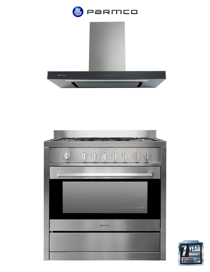 PARMCO 90CM GAS STOVE BUNDLE *NEW*