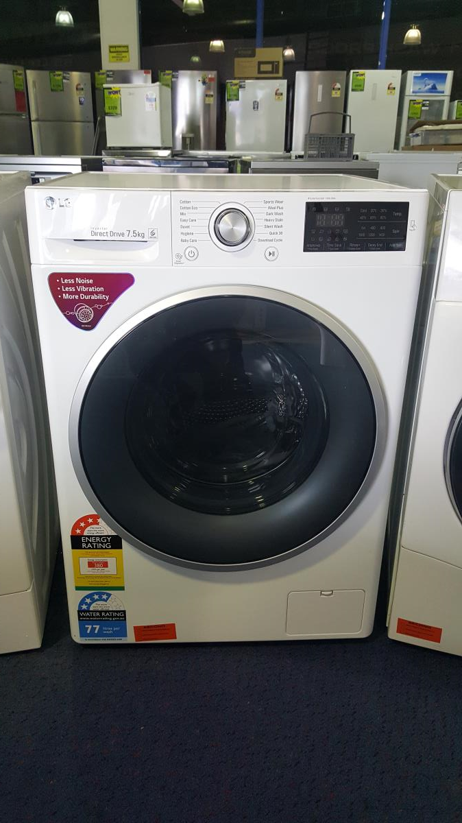 LG 7.5KG F/L WASHING MACHINE (REFURB) DIRECT DRIVE
