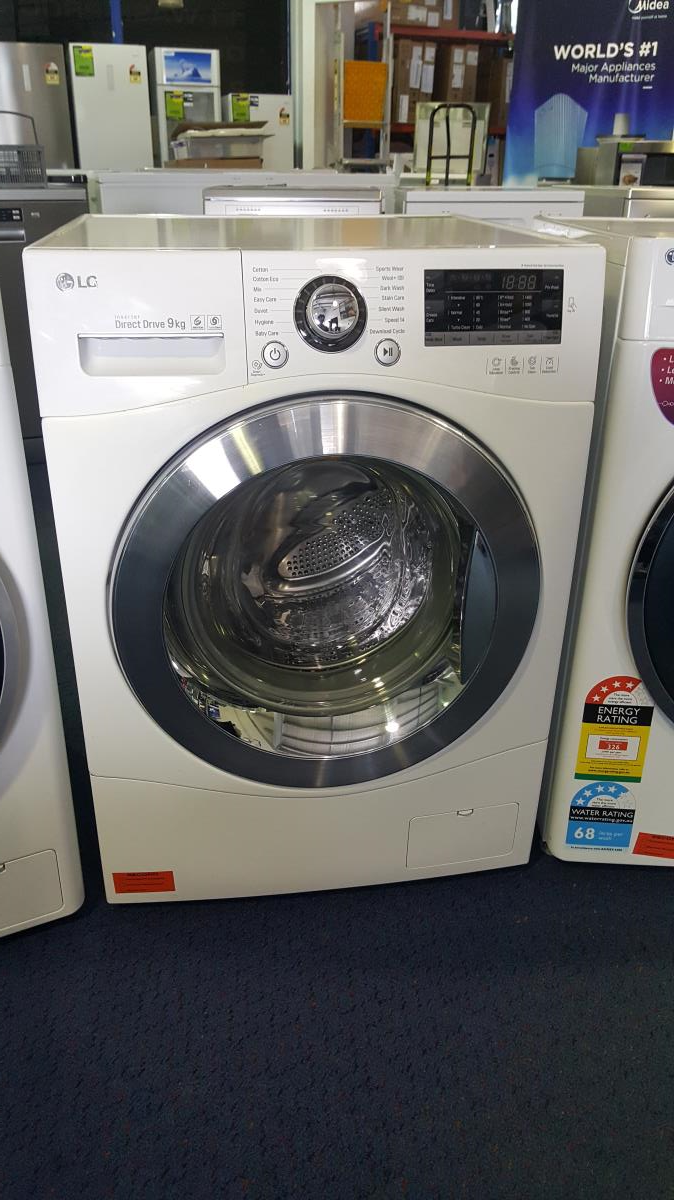 LG 9KG F/L WASHING MACHINE (REFURB) DIRECT DRIVE