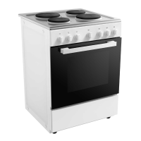 MIDEA 60CM WHITE STOVE *NEW* GREAT FOR RENTALS!