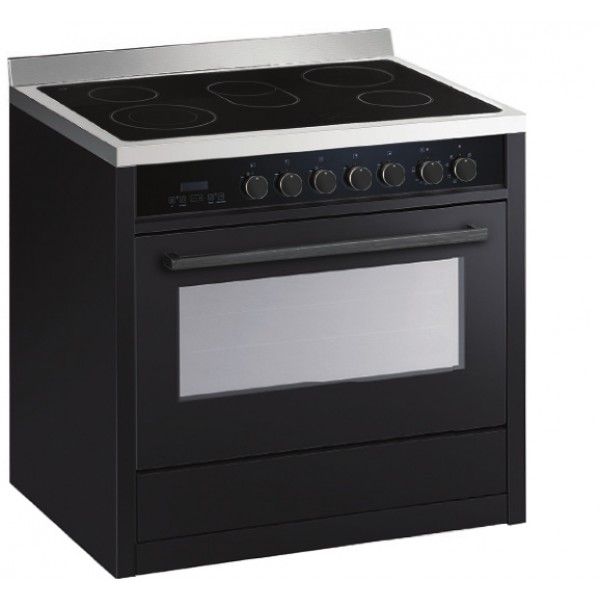 Vogue 90cm Blk Electric Stove New