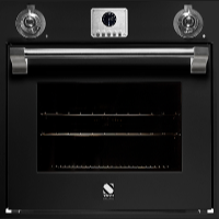 ASCOT 70L 8-FUNCTION BLK OVEN *NEW* HAND-MADE