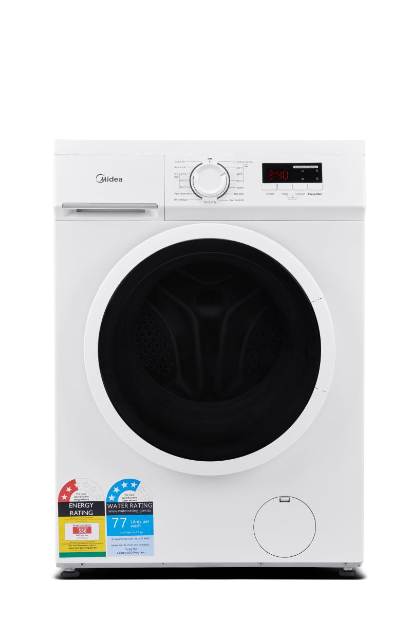 MIDEA 6KG FRONT LOAD WASHING MACHINE