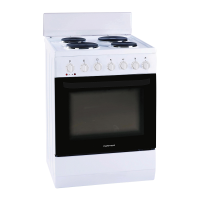 Parmco 600mm Freestanding Stove, Solid Plate Cookt
