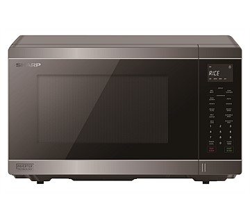 Sharp 1200W Silver 34L Inverter Microwave