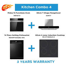 MIDEA 4 PEICE KITCHEN SET 2