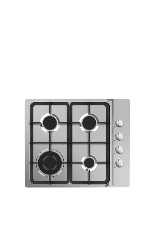 MIDEA 60CM S/S GAS HOB *NEW* SABAF® BURNERS!